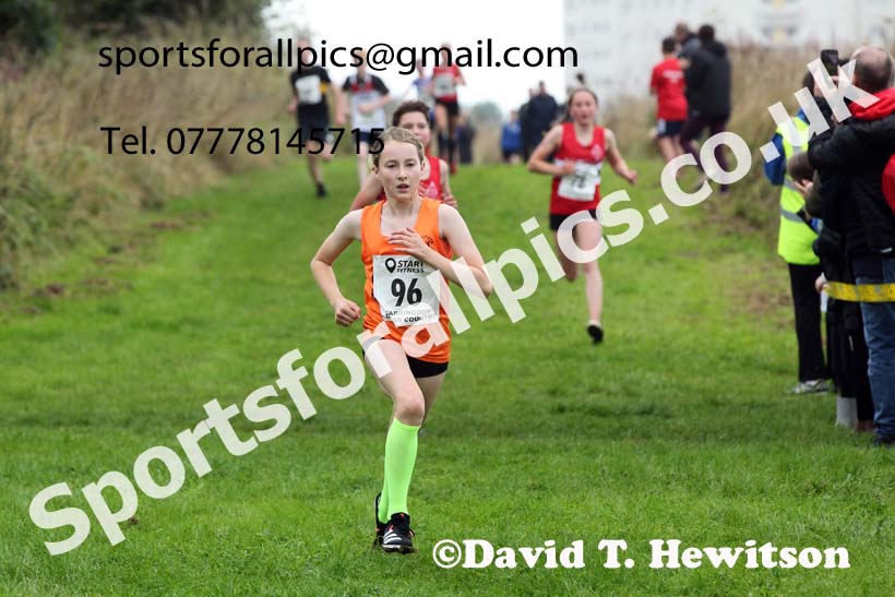 Boys and Girls under-13s, 2021 Farringdon Open Cross Country, Sunderland . Photo: David T. Hewitson/Sports for All Pics